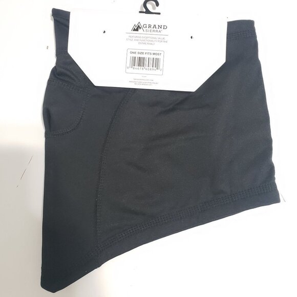 NWT Grand Sierra Men's Neck Gaiter - Black, One Size Fits All - Picture 4 of 4